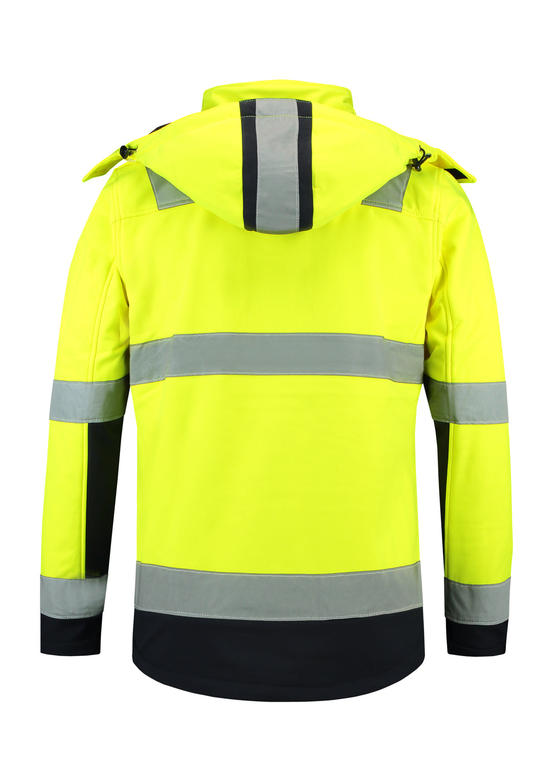 Unisex softshell jacket BI-COLOR EN ISO 20471 SOFTSHELL T52